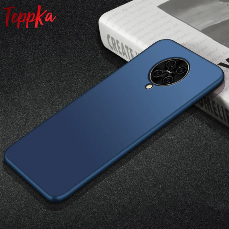 Ультратонкий чехол для телефона Xiaomi Poco F2 Pro матовый тонкий жесткий защитный из