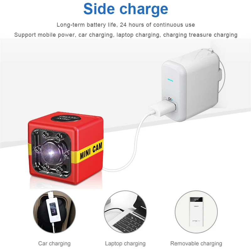 HD 1080P Mini Camera 30fps Sensor Night Vision Motion Camcorder Car Video Recorder Micro Sports DV Home Security | Электроника