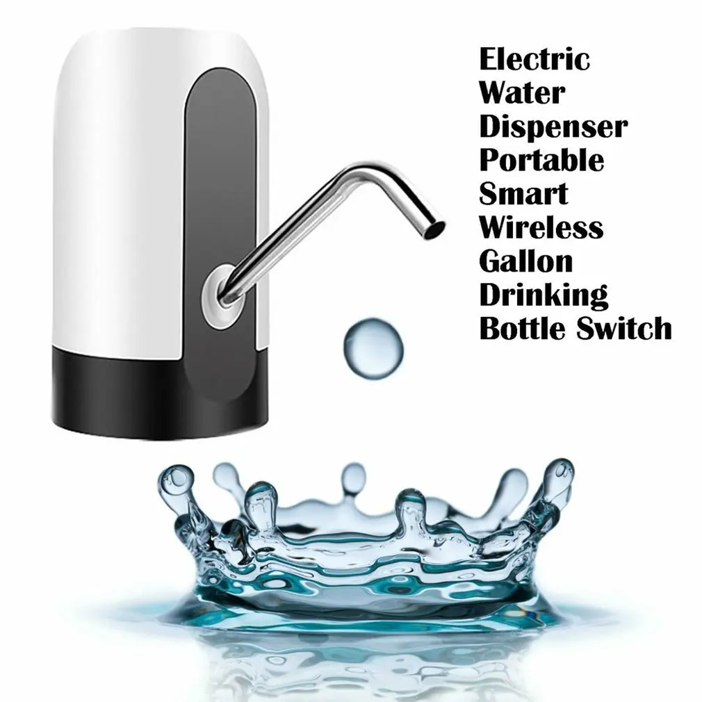 

2021 Automatic Drink Dispenser Electric Pop It Antistress Mini Water Dispenser Parts Touch Tater Pump Plastic for Bottle Office