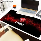 Компьютерные аксессуары для мыши MSI CS GO Аниме Коврик для мыши Xxl компьютерные игровые компьютеры коврик для клавиатуры Настольный коврик