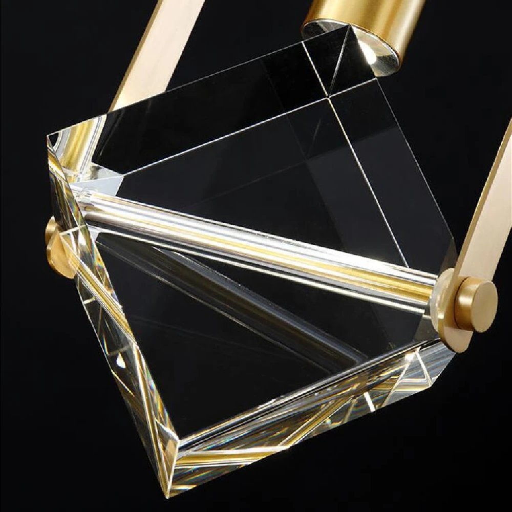 

Luxury K9 Crystal Led Pendant Light Fixtures Nordic Gold Home Deco Suspension Luminaire Indoor Lighting Loft Lustres