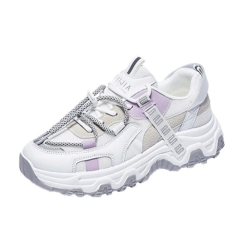 

2021 New Women Sneakers Fashion Autumn Women Casual Shoes Breathable Women Platform Dad Shoes Sneakers Zapatillas Mujer