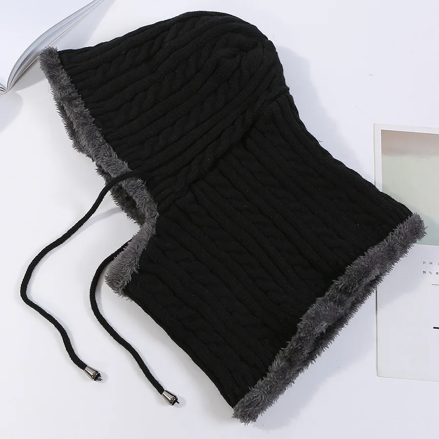 OZyc новая зимняя вязаная шапка шарф для женщин Skullies Beanies Зимние шапки для мужчин и женщин теплая маска Толстая шапка для девочек Женская шапка бини