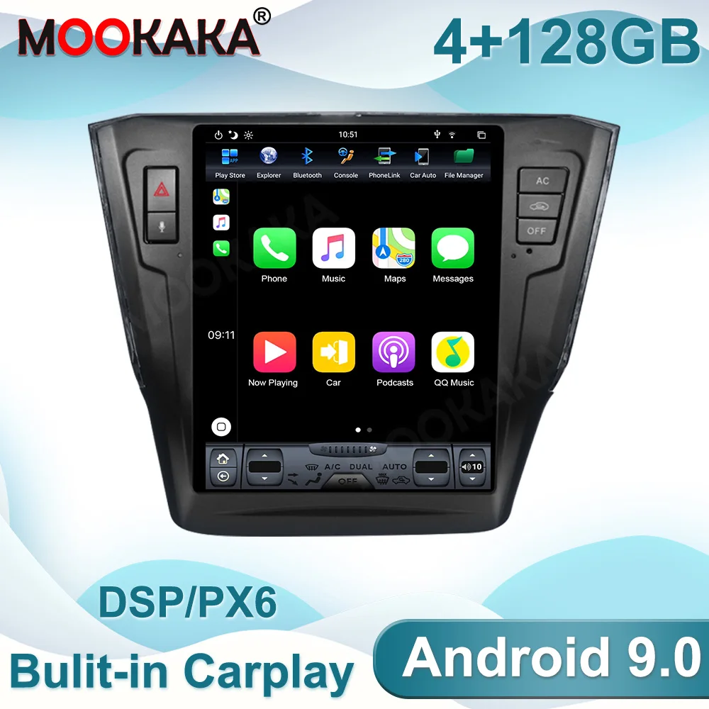 

Android 9 .0 4+128G Tesla Screen Car Multimedia Player For VW Passat 2015-2018 GPS Navigation Auto Video Audio Stereo Head Unit