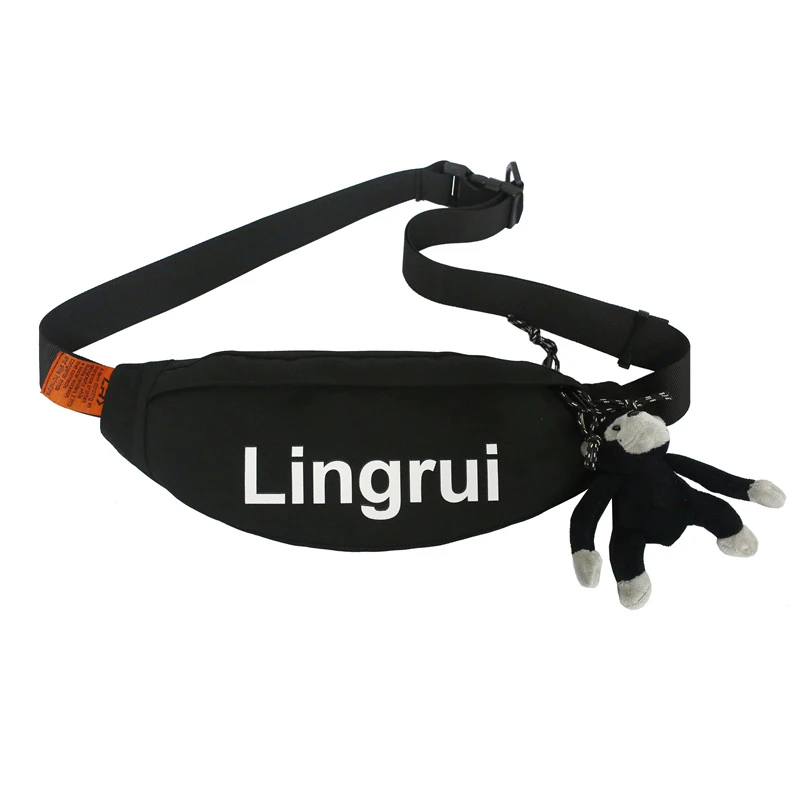 

Night Reflection Chest Bag Unisex At Hip Fanny Pack Trend Waist Bag Running Belt Phone Pouch Nylon Men Travel Crossbody Bags