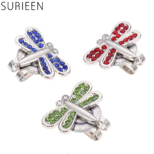 1 шт., маркер для мяча для гольфа из цинкового сплава с магнитным зажимом для шляпыкепки