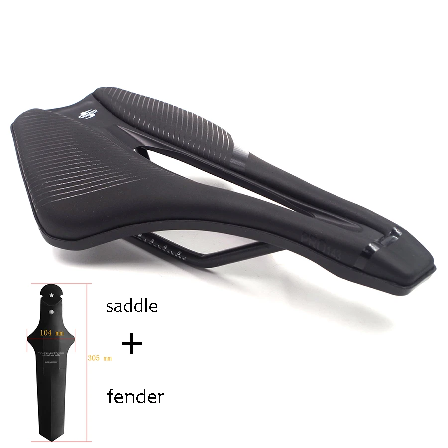 black 1 with fender Легкое велосипедное седло MTB дорожный Горный TT TimeTrial Tri Triathlon Велосипедное гоночное седло PU дышащая мягкая подушка для сиденья - Цвет: black 1 with fender