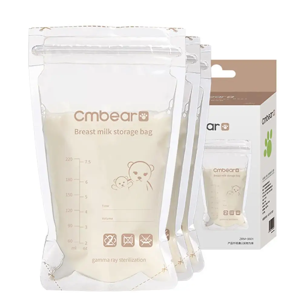 

30 шт., пакеты для замораживания молока, 220 мл