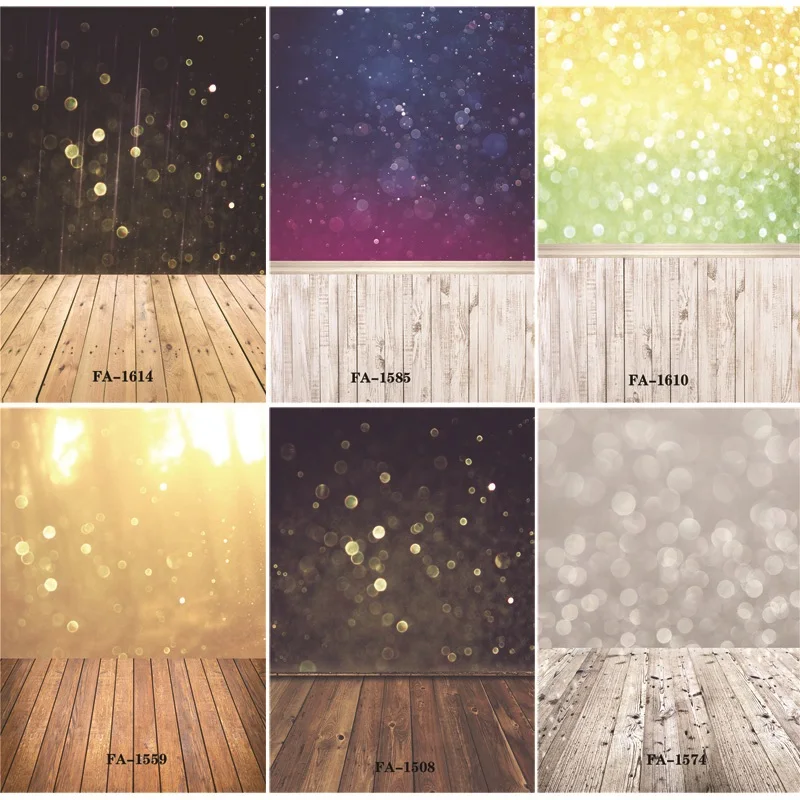 

SHUOZHIKE Vinyl Custom Photography Backdrops Prop Light Spot and Floor Photography Background #0161