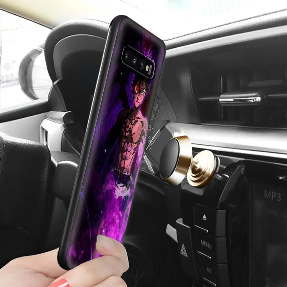 

Black Soft Case for Samsung Galaxy S20 FE S10E S10 Lite S9 S8 S20 Plus Ultra 5G Phone Shockproof Couqe Asta Anime Black