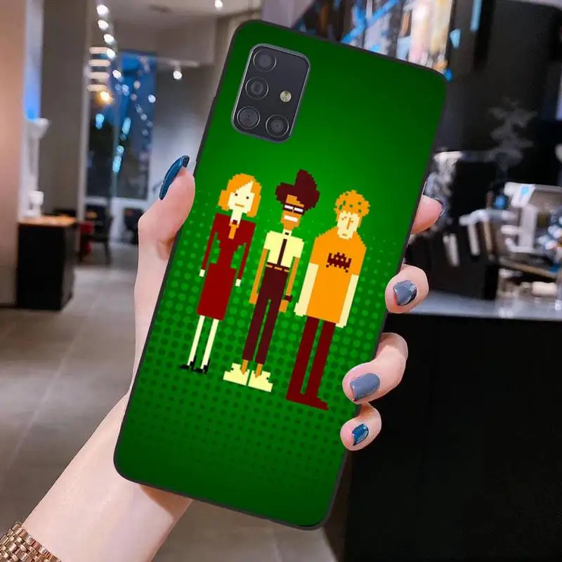 

The IT Crowd - Pixels Phone Case for Samsung S20 plus Ultra S6 S7 edge S8 S9 plus S10 5G lite 2020