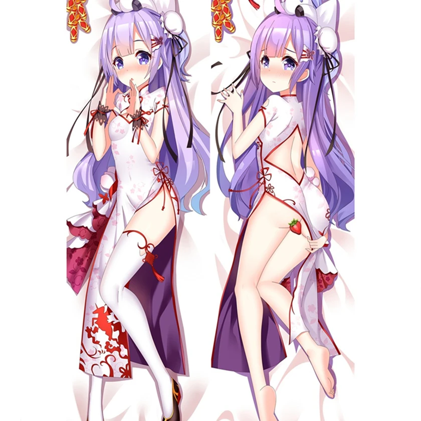 Оригинальная наволочка из серии аниме Азур Лейн Единорог дакимакура с