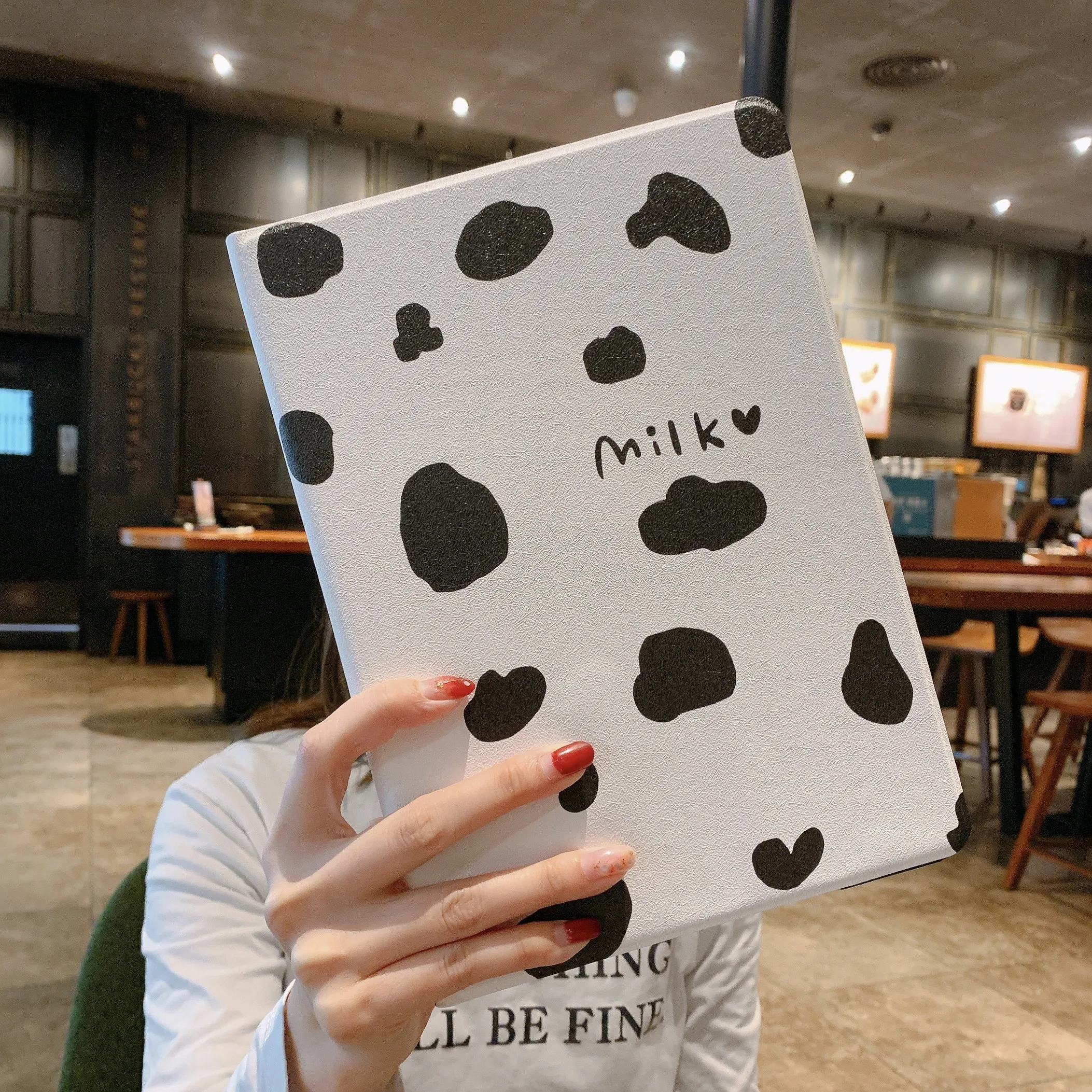 

Чехол для iPad 10,2 2021 Air 10,9 Mini45, с персиковым узором