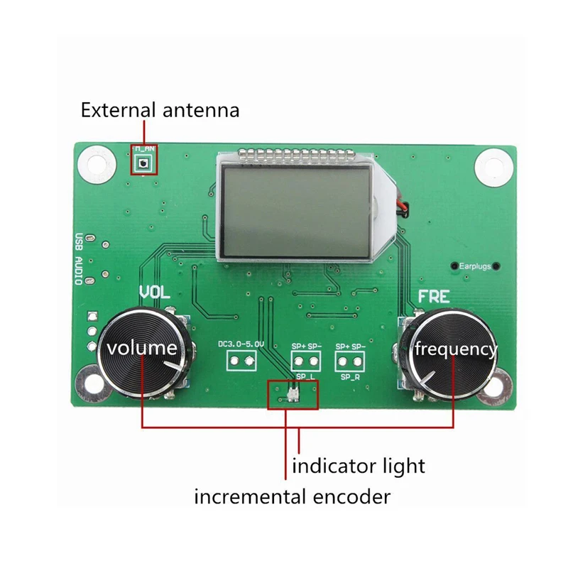 OOTDTY Новое поступление 2019 87-108 МГц DSP &amp PLL LCD стерео цифровой FM радио приемник