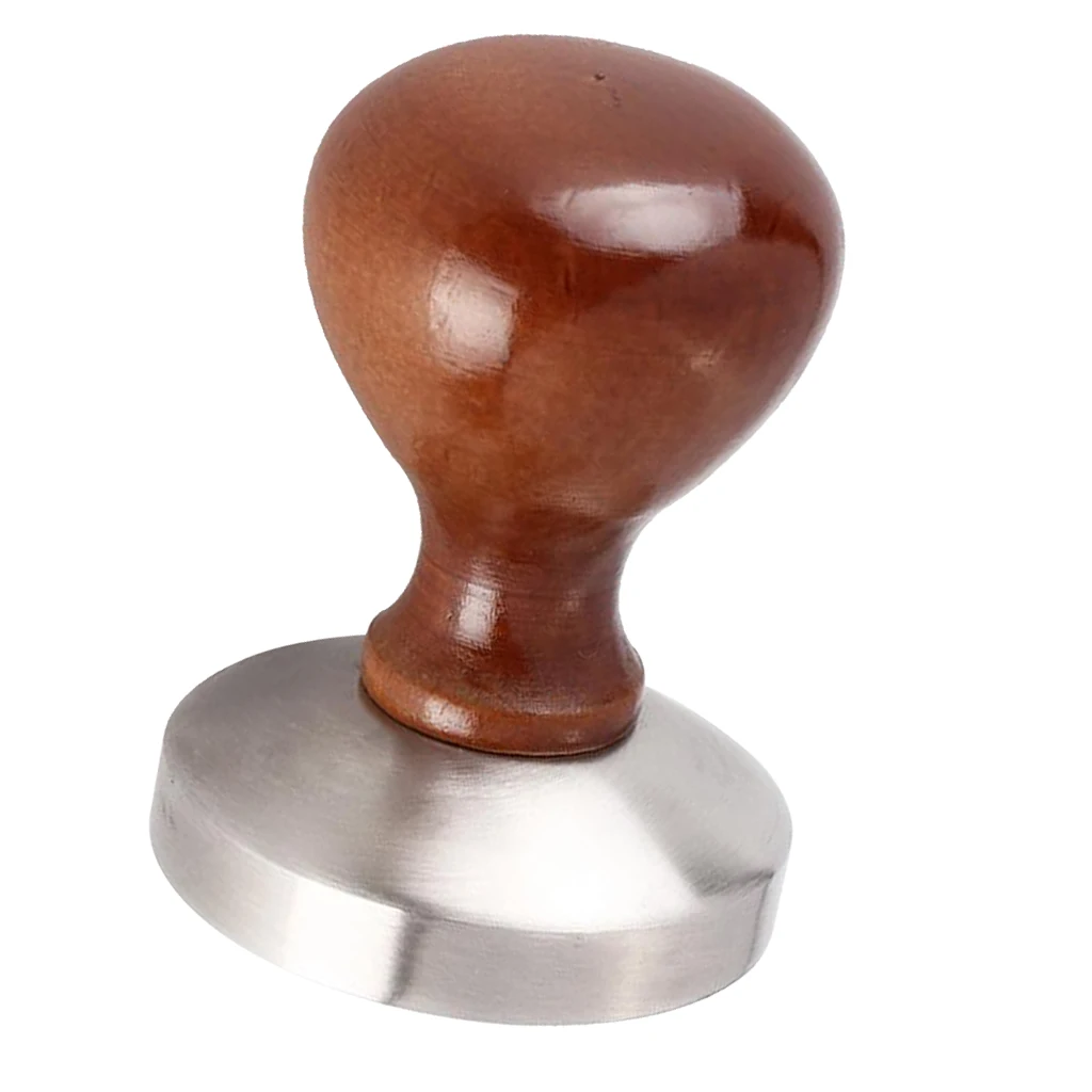 Кофемолка 58 мм с деревянной ручкой кофемолка для эспрессо бариста|Ручные