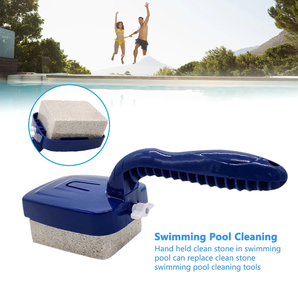 

Cleaning Stones Tools Hand-Held Swimming Pool Brick Replacement Swimming Pool Cleaning Stone Brick Spa Reusable Cleaner