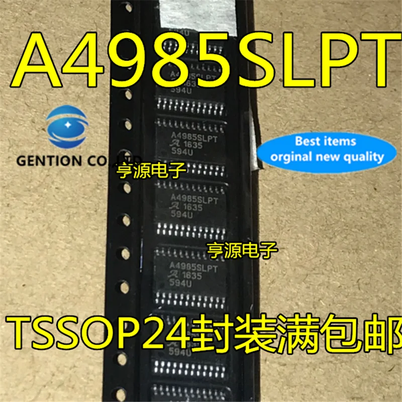 

10Pcs A4985 A4985SLPT TSSOP24 Micro stepping motor driver chip in stock 100% new and original