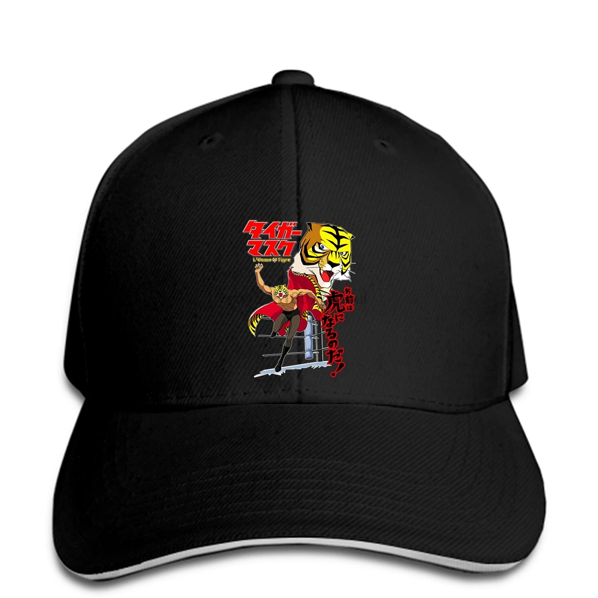 

Baseball cap UOMO TIGRE TIGER MASK CARTOON ANNI 80 Baseball caps PER UOMO E BAMBINO New Men& Fashion Print hat Mens s Men