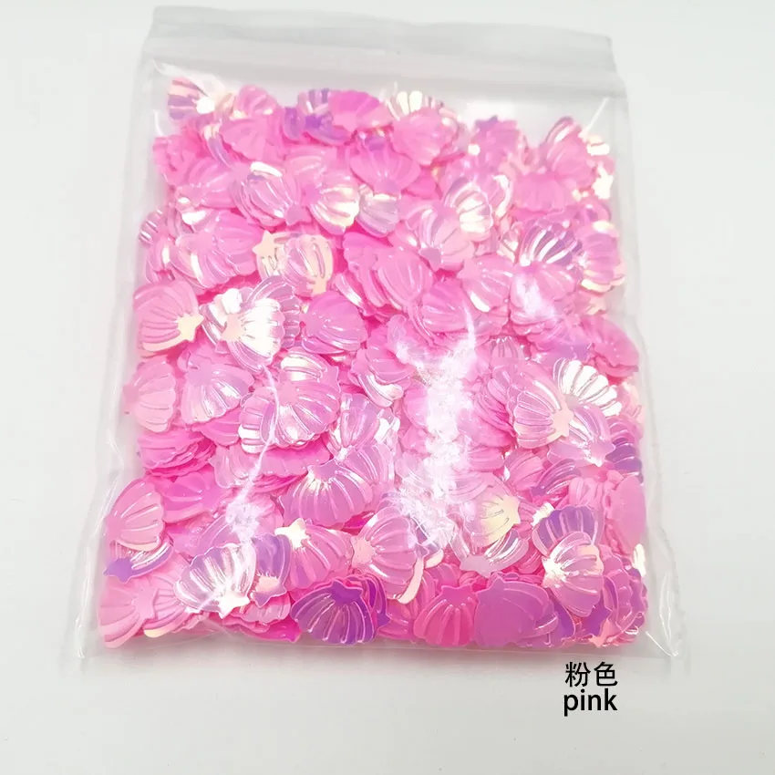 100 г Хамелеон AB цветная раковина Блестки Блестящие аксессуары для одежды хлопья