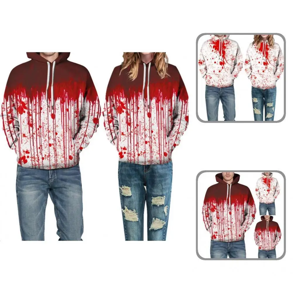 

Top Classic Pocket Hooded Pullover Sweatshirt All Match Pullover Hoodie Drawstring for Outdoor