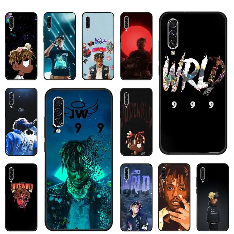 

Juice WRLD popular male hip-hop singer Phone Case For Samsung galaxy S note 7 8 9 10 20 fe edge A 6 10 20 30 50 51 70 lite plus