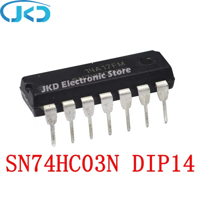 

10pcs SN74HC03N 74HC03N 74HC03 DIP-14 New IC