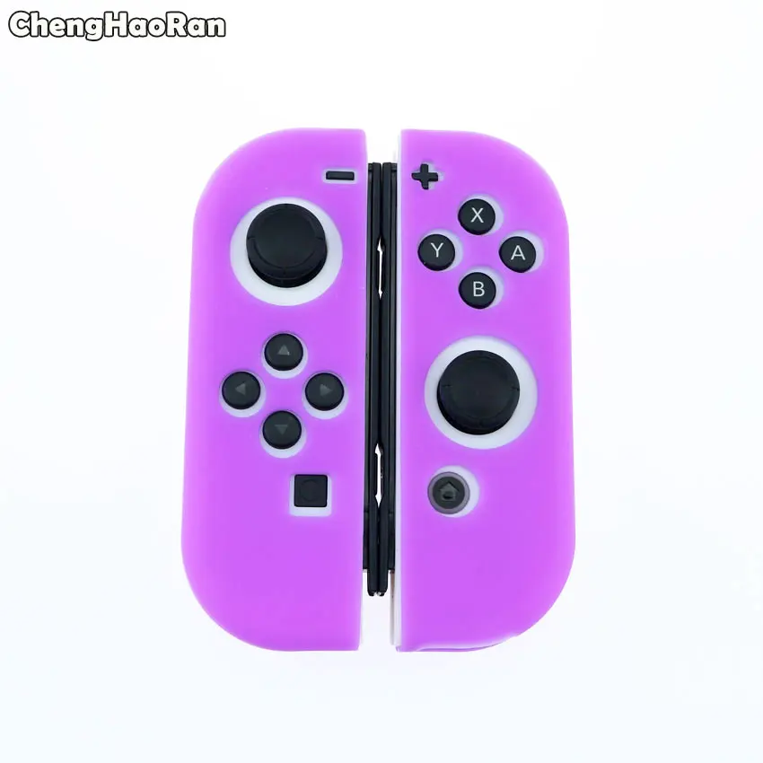 No.14 Силиконовый чехол ChengHaoRan для nintendo Switch, мягкий чехол для контроллера, защитный чехол для NS JoyCon - Цвет: No.14
