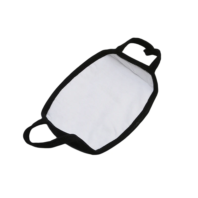 Черная светящаяся хлопковая маска для лица 3 шт. антизапотевающая вечеринки в