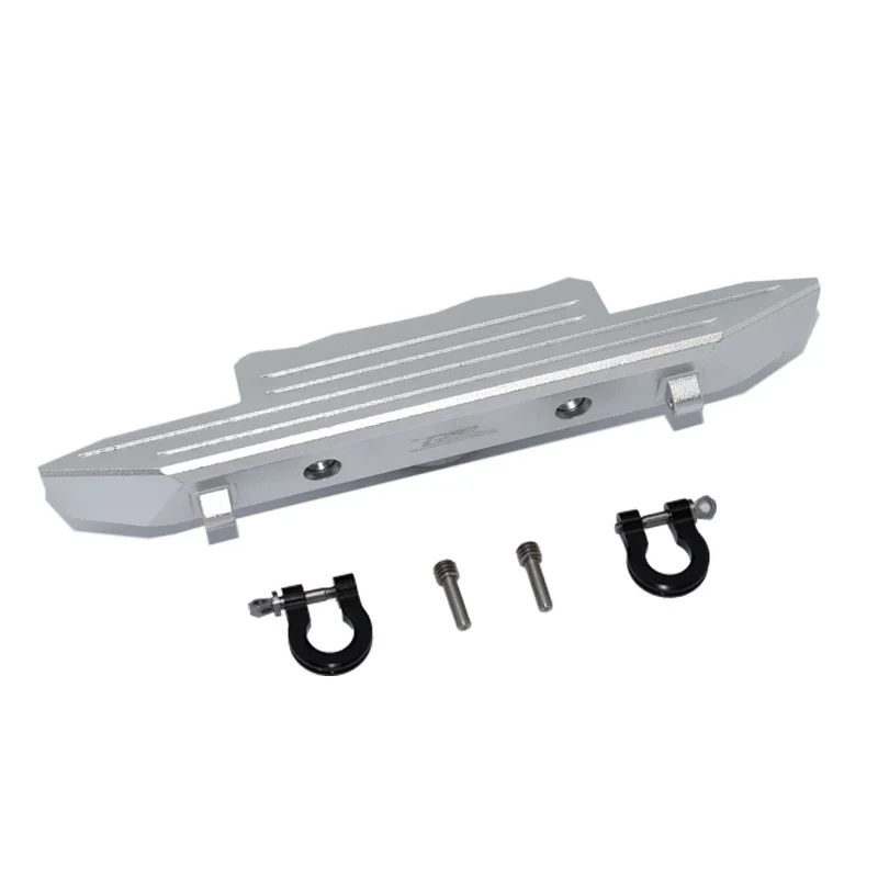 

Metal Front Bumper with Trailer Tow Hook for 1/10 RC Crawler Axial SCX10 III AXI03007 Parts Accessories