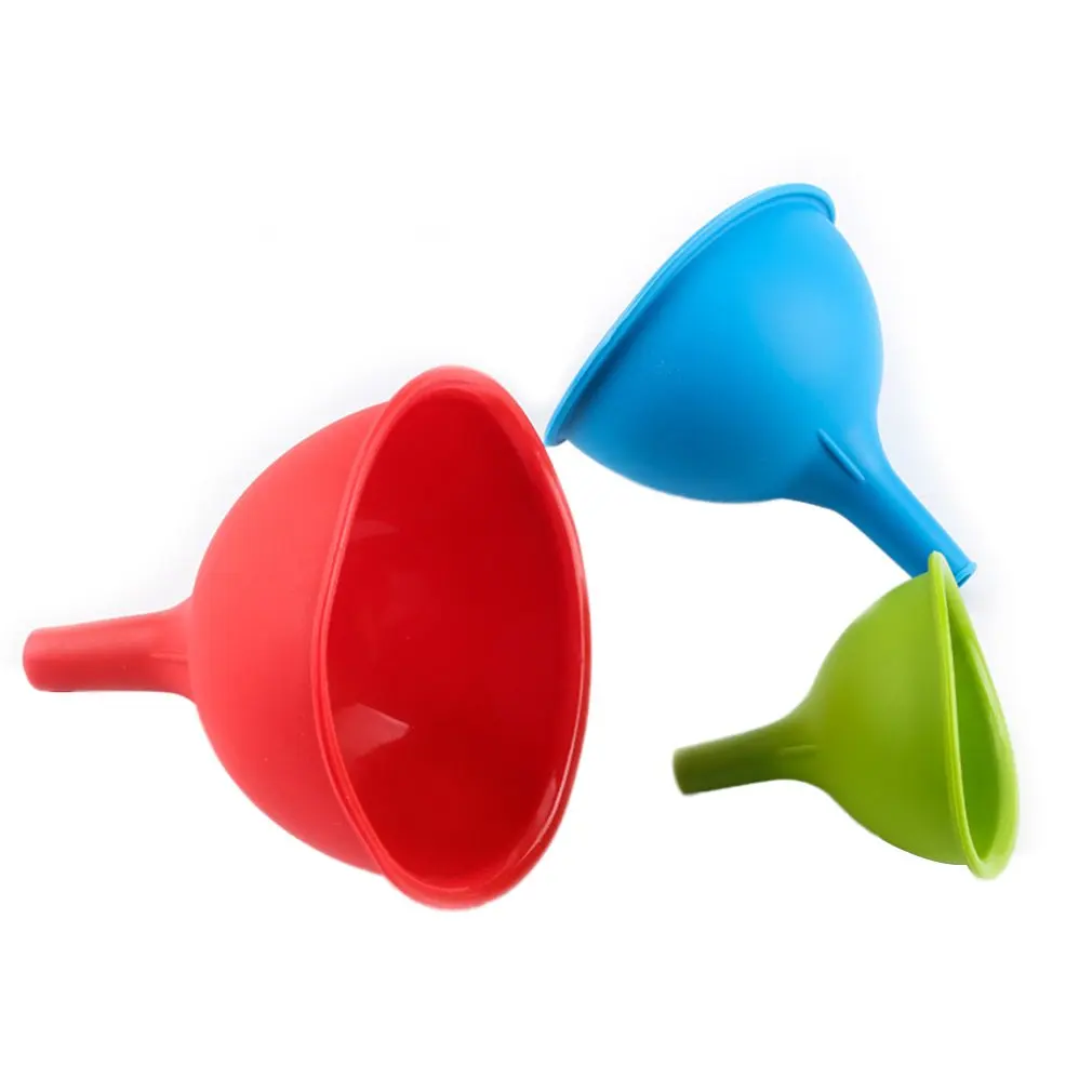 Слитная силиконовая воронка кухонный инструмент сделай сам зеркальный кубик