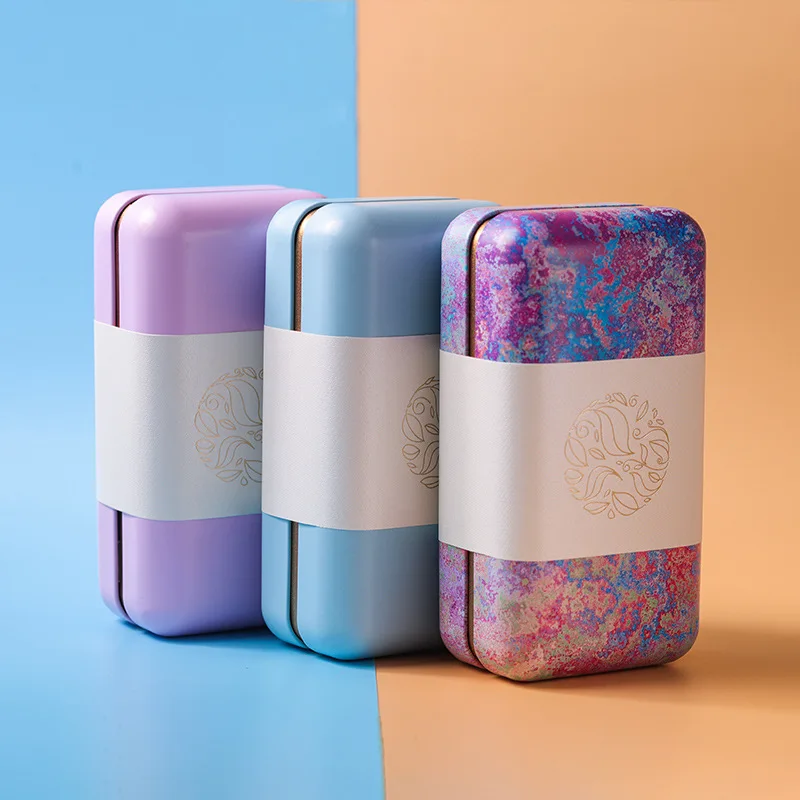 Ручная работа многовкусный цветок драконий жемчуг пуэр чайная коробка китайский