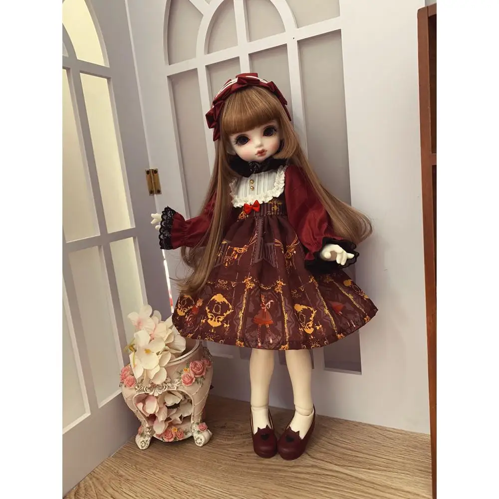 

[Wamami] Лолита платье матросский костюм для 1/6 1/4 MSD YOSD BJD куклы