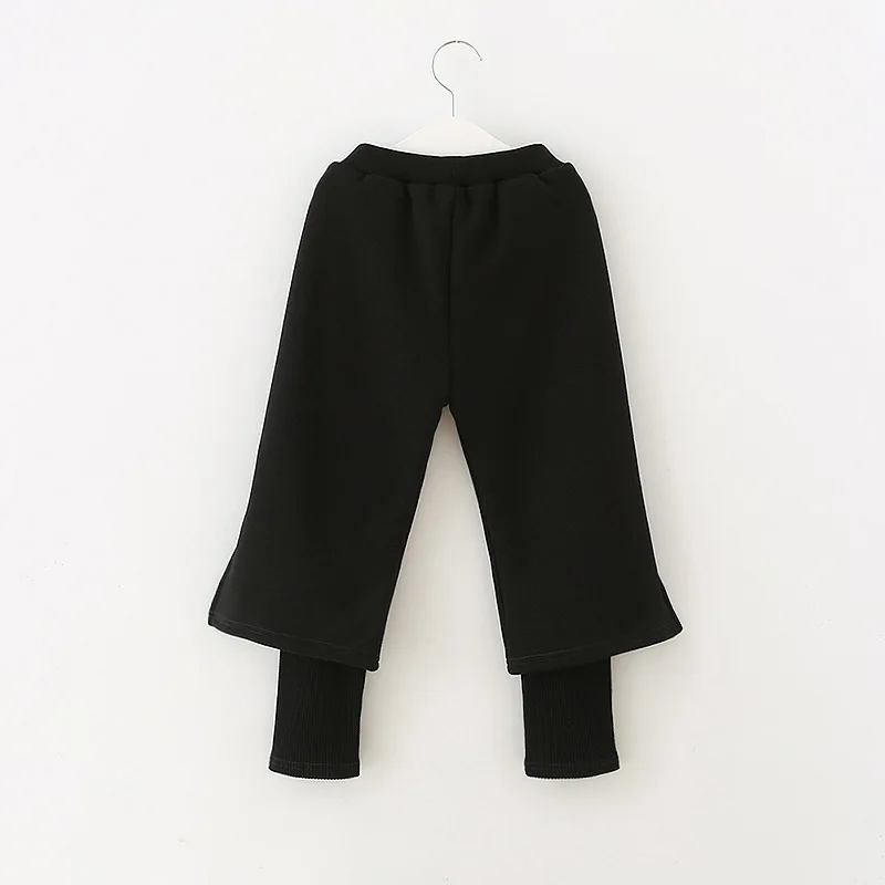 Свитер для девочек на осень и зиму Детские свитшоты повседневные Бархатные Топы