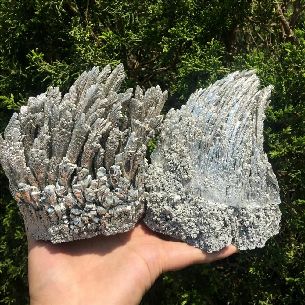 1 шт. AAAA минералы из магния руды кристалла серебра магнезита кварца уникальный и