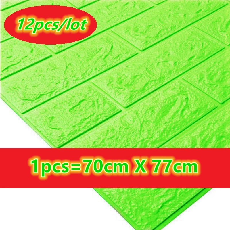 3D сделай сам ПЭ Пена наклейки кирпич шаблон Водонепроницаемый самоклеющиеся