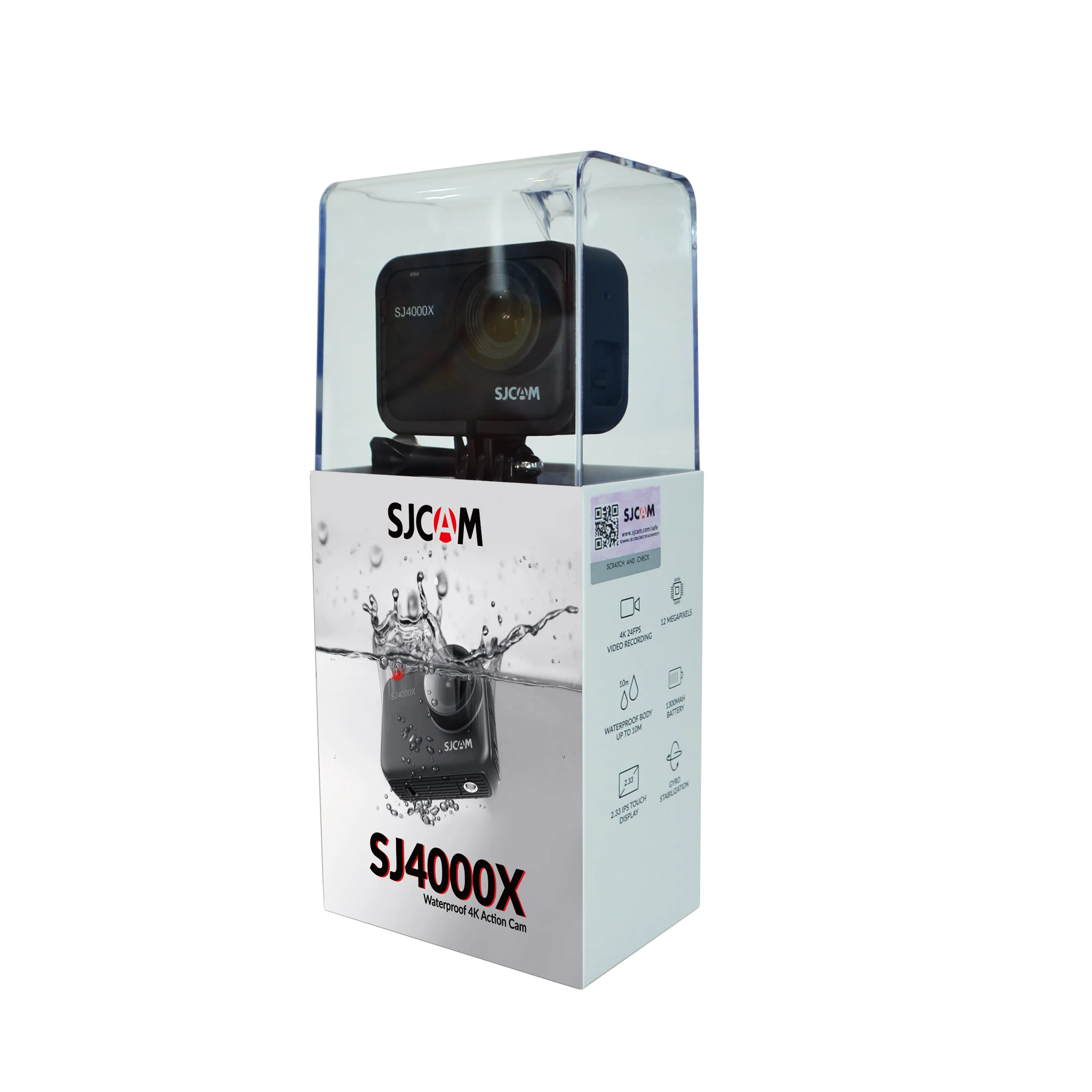 SJCAM SJ4000x гироскоп 4K24FPS WiFi Удаленная Экшн-камера Novatek NT96660 2,3" сенсорный экран 10 м корпус Водонепроницаемая спортивная видеокамера