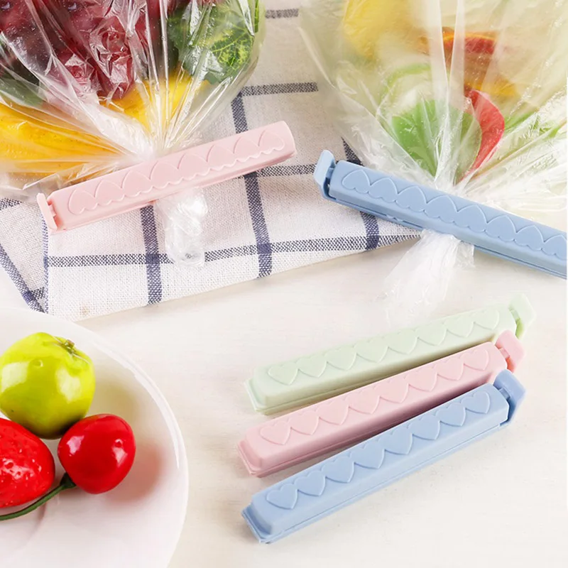 Распродажа зажимы для пищевых продуктов в виде чипсов однотонные герметизации