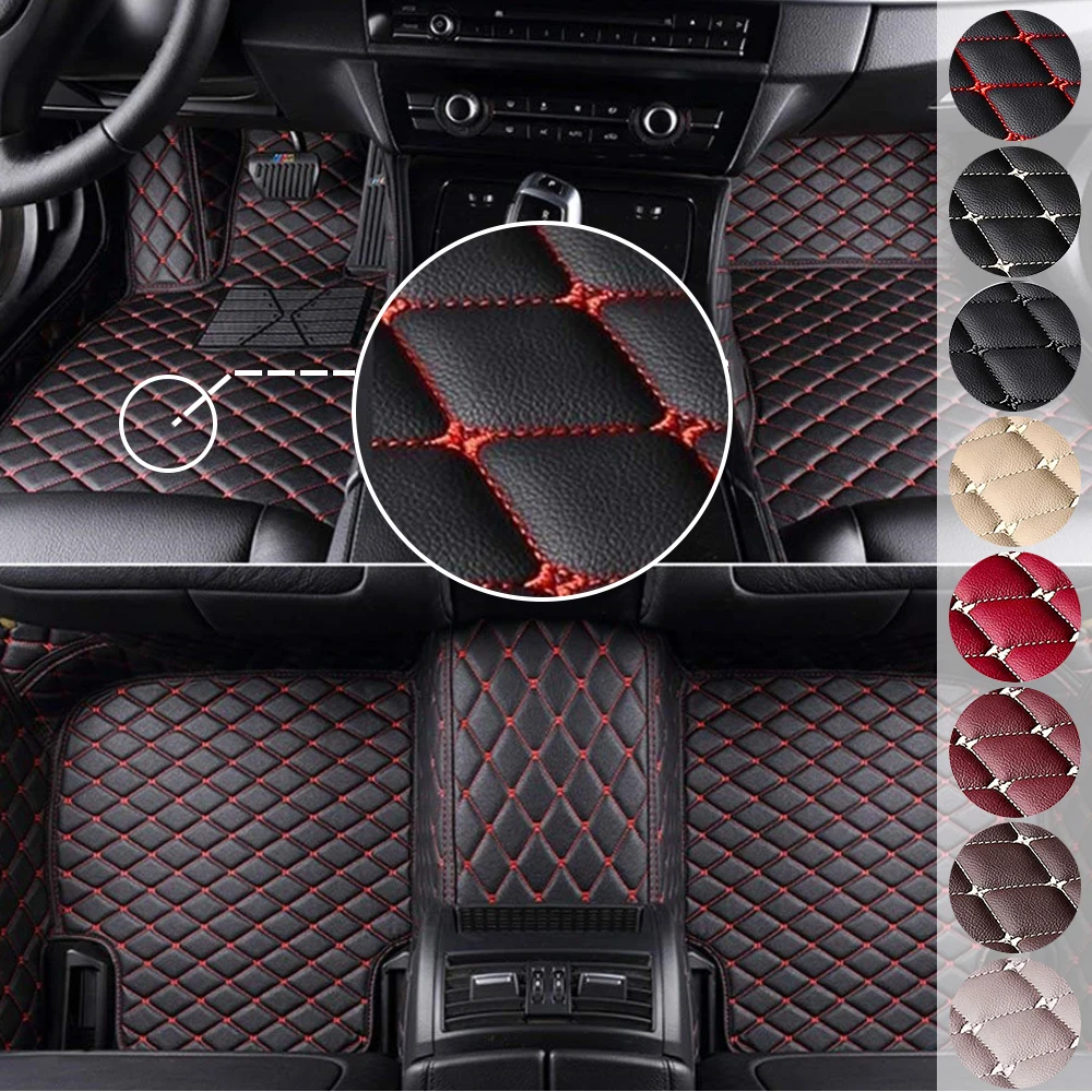 

Автомобильные коврики для HYUNDAI Elantra правый Вождение 2012-2018 кожаный коврик для ног Аксессуары для автостайлинга ковер автомобильный коврик