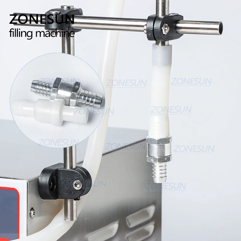 ZONESUN GZ-GFK17A полуавтоматическая машина для розлива антисептик рук дезинфицирующее