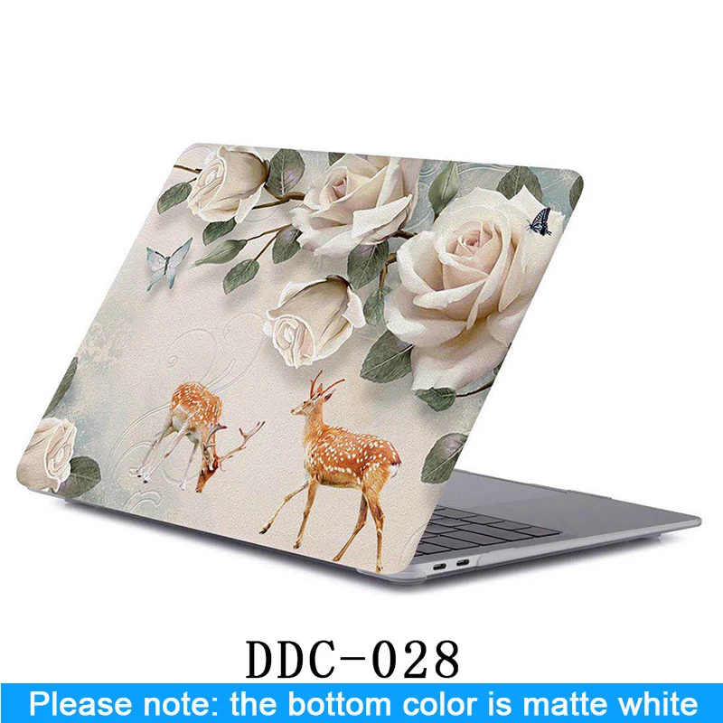 Новый 2019 чехол для ноутбука Apple MacBook Air Pro retina 11 12 13 15 mac book NEW 3 4 дюймов A1706 A1932 + крышка