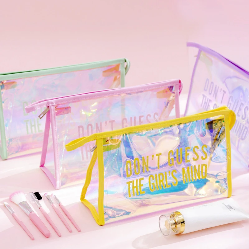 YALIAIO разноцветная декоративная косметика Чехлы лазерные косметички женские