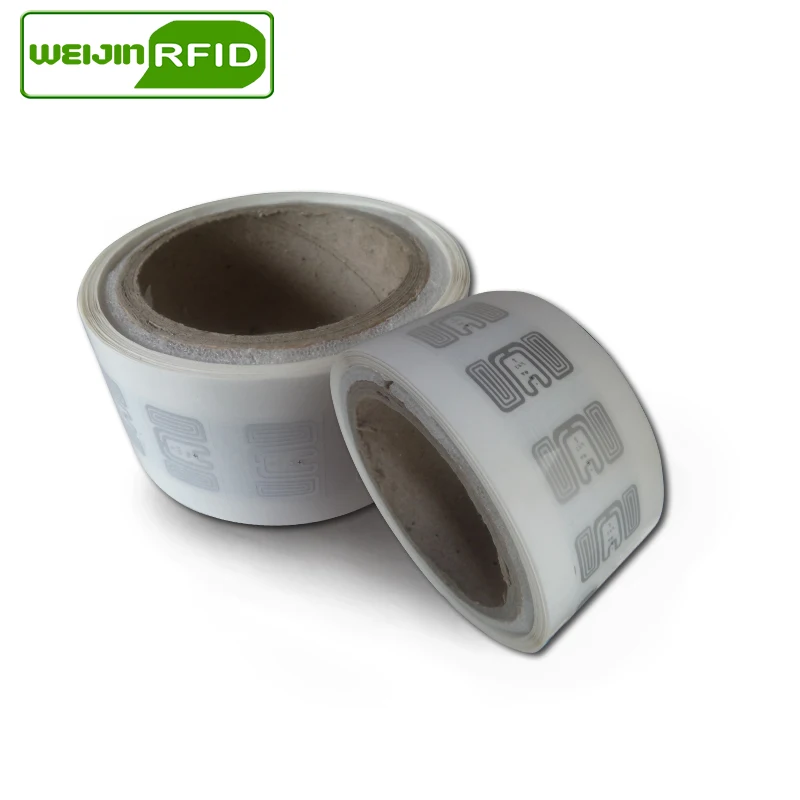 RFID метка UHF наклейка Impinj F43 EPC6C влажная инкрустация 915mhz868mhz860 960MHZ 2000 шт Бесплатная