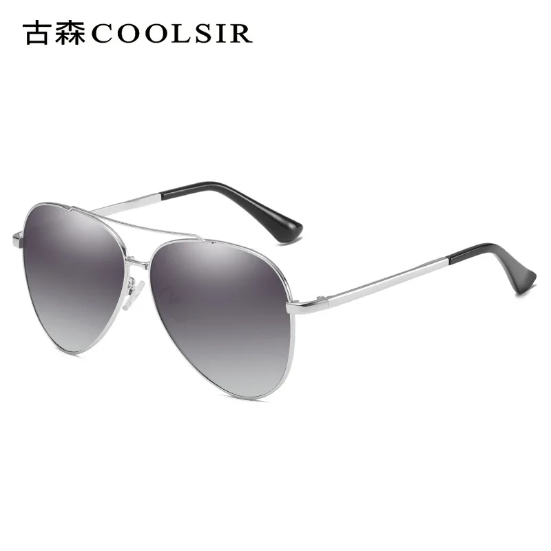 Брендовые Дизайнерские мужские солнцезащитные очки поляризационные для