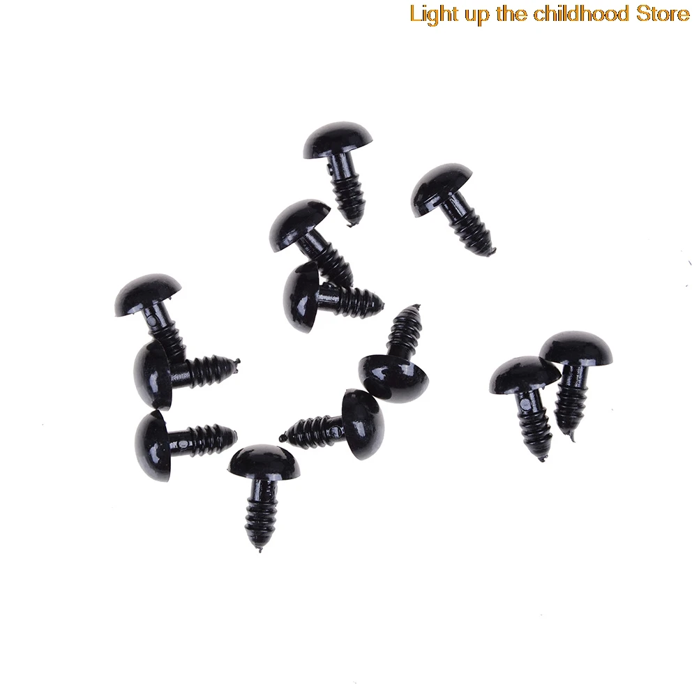 

10/100/300pcs 3-12mm Safety Plastic Crafts Safety Eyes for Teddy bear Soft Toy Animal Doll Amigurumi DIY Accessories