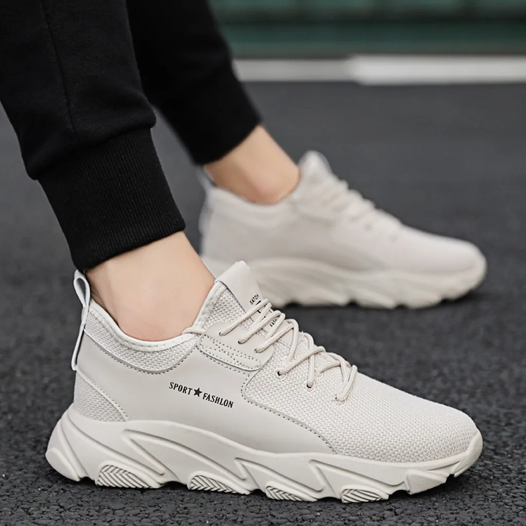 Мужские сетчатые кроссовки JAYCOSIN Повседневные Легкие удобные дышащие для