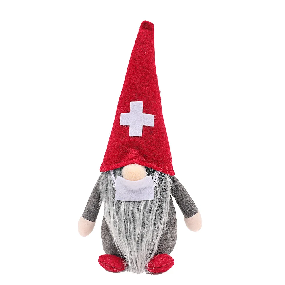 

Merry Christmas Faceless Gnome Doll Xmas Decorations For Home Navidad Natal Happy New Year 2022 Ornament Santa Gifts Garland