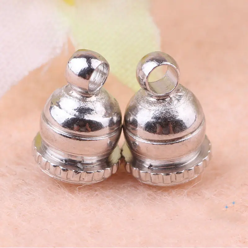 

DIY Connectors Accessories 12pcs Sliver Jewelry Bracelet Necklace Magnetic Clasp Making Fittings 12x16.5mm