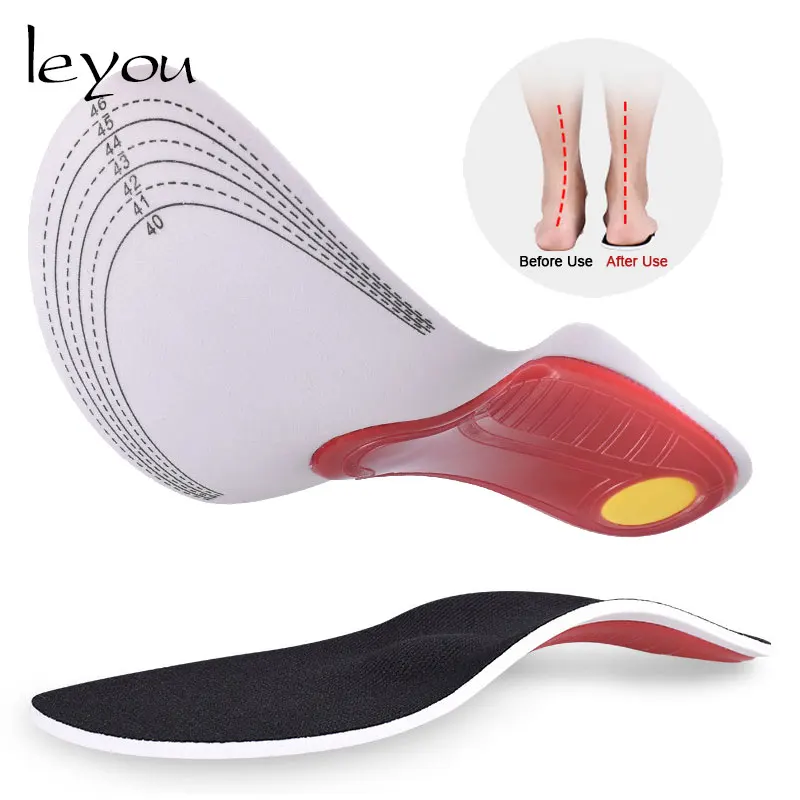 Новые стельки на плоской подошве ортопедические подкладки для поддержки свода