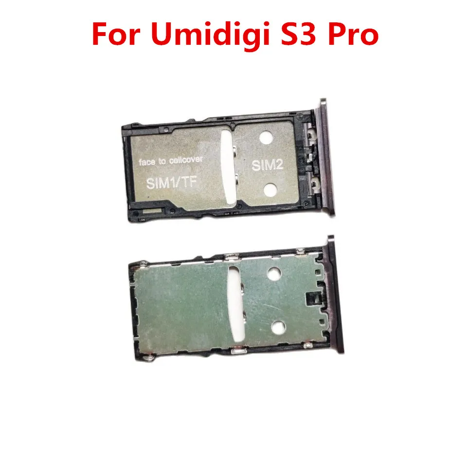 Для мобильного телефона Umidigi S3 Pro новый оригинальный SIM1 TF SIM2 держатель для карт Sim лоток ридер
