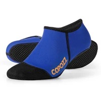 copozz 3mm neoprene short diving socks beach boots non slip wetsuit shoes aqua shoes warming snorkeling diving surfing socks